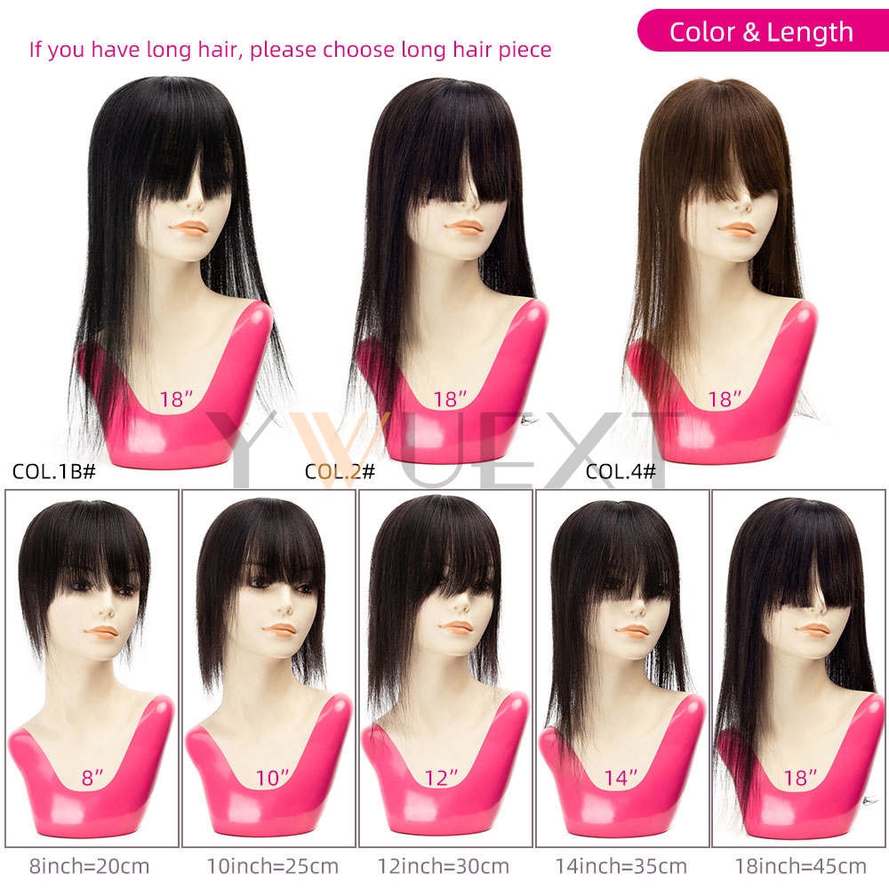 Clip-in haarstukjes toppers 8