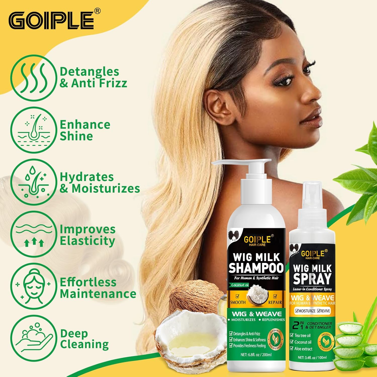 GOIPLE 3-in-1 Haarverzorgingss - Hair Care Kit recensie en prijs