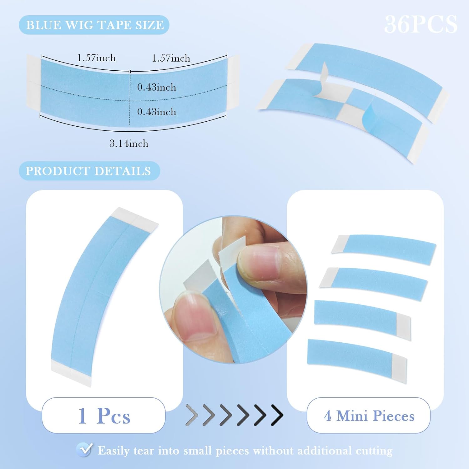 36 stks/partij Supertape Water - Hair Care Kit recensie en prijs
