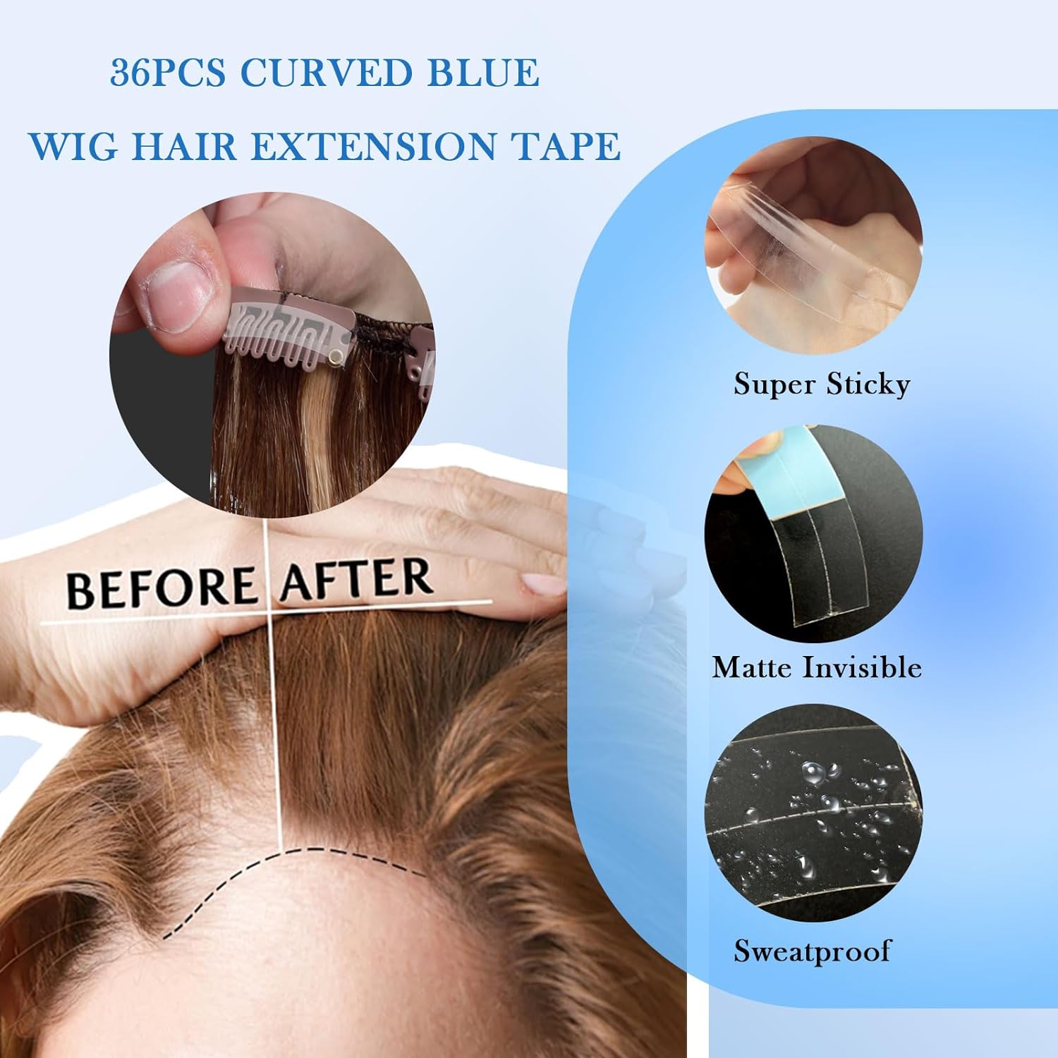36 stks/partij Supertape Water - Hair Care Kit recensie en prijs