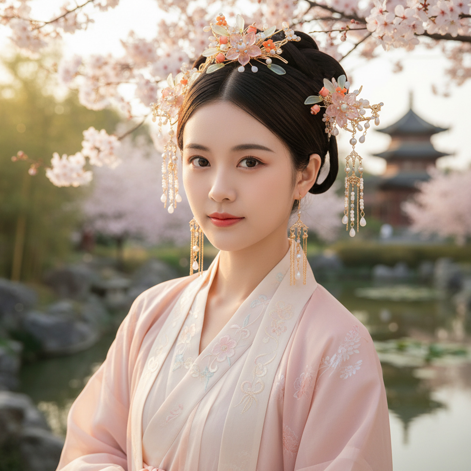 Oude Hanfu haaraccessoires set - Clip In Hair Piece recensie en prijs