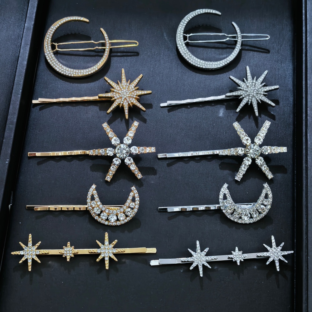 3/4-delige set Kristallen Ster - Clip In Hair Piece recensie en prijs
