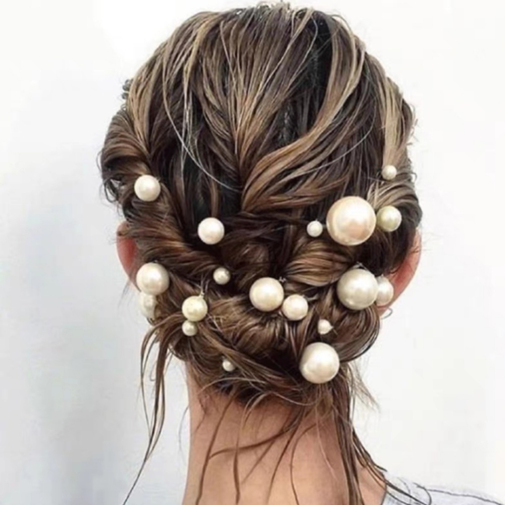 Parelkristal haarspelden kamse - Clip In Hair Piece recensie en prijs